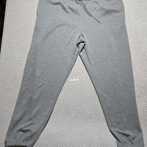 Essential Classic Fleece Elastic Bottom Pants, Men's 4XLT Gray